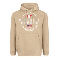 Mushroom proud member of small fringe minority with unacceptable view t shirt Heavyweight Hoodie - linhVisuals