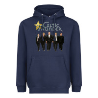 Navy Celtic Thunder Heavyweight Hoodie - linhVisuals