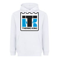 White thermo king Heavyweight Hoodie - linhVisuals