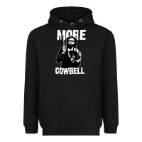 Black more cowbell Heavyweight Hoodie - linhVisuals
