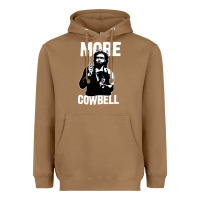 Toasted Coconut more cowbell Heavyweight Hoodie - linhVisuals