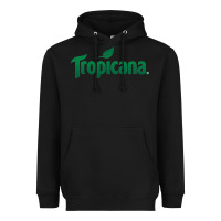 Black tropicana Heavyweight Hoodie - linhVisuals
