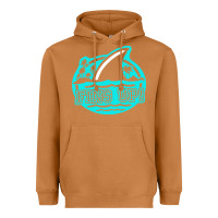 Meerkat fins up ocean Heavyweight Hoodie - linhVisuals