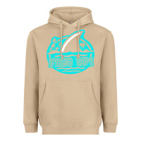 Mushroom fins up ocean Heavyweight Hoodie - linhVisuals