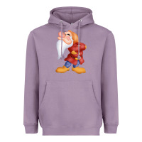Lavender grumpy dopey dwarf Heavyweight Hoodie - linhVisuals