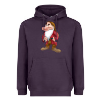 Plum grumpy dopey dwarf Heavyweight Hoodie - linhVisuals