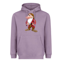 Lavender grumpy dopey dwarf Heavyweight Hoodie - linhVisuals