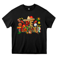 Black cinco de mayo pe teacher Heavy Core Tee - CowGirlArtShop
