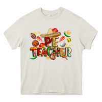Cream cinco de mayo pe teacher Heavy Core Tee - CowGirlArtShop