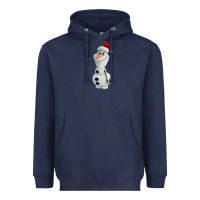 Navy olaf Heavyweight Hoodie - linhVisuals