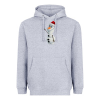 Heather Grey olaf Heavyweight Hoodie - linhVisuals