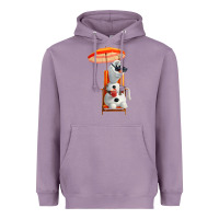 Lavender olaf Heavyweight Hoodie - linhVisuals
