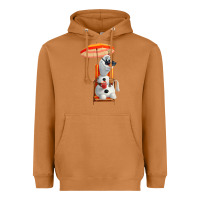 Meerkat olaf Heavyweight Hoodie - linhVisuals