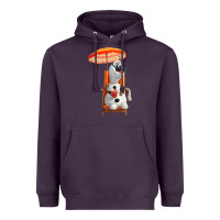 Plum olaf Heavyweight Hoodie - linhVisuals