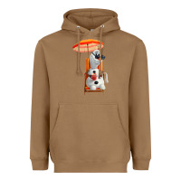 Toasted Coconut olaf Heavyweight Hoodie - linhVisuals