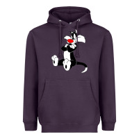 Plum sylvester cat Heavyweight Hoodie - linhVisuals