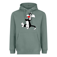 Sage sylvester cat Heavyweight Hoodie - linhVisuals