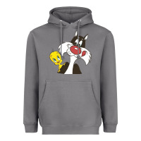 Storm tweety and sylvester Heavyweight Hoodie - linhVisuals