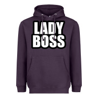 Plum Lady boss... Heavyweight Hoodie - linhVisuals