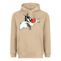 Mushroom sylvester  face Heavyweight Hoodie - linhVisuals