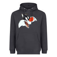 Smoke sylvester  face Heavyweight Hoodie - linhVisuals