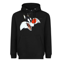 Sylvester  Face Heavyweight Hoodie | Teevron