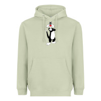 Matcha sylvester cat Heavyweight Hoodie - linhVisuals