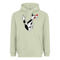 Matcha sylvester cat Heavyweight Hoodie - linhVisuals