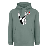 Sage sylvester cat Heavyweight Hoodie - linhVisuals