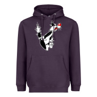 Plum sylvester cat Heavyweight Hoodie - linhVisuals