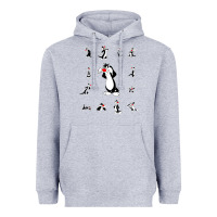 Heather Grey sylvester cat Heavyweight Hoodie - linhVisuals
