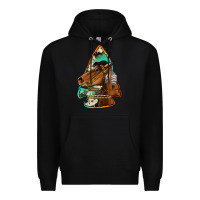 Black horse arrowhead Premium Hoodie - Jasminsmagicworld