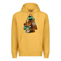 Mustard horse arrowhead Premium Hoodie - Jasminsmagicworld