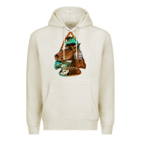 Oatmeal Heather horse arrowhead Premium Hoodie - Jasminsmagicworld