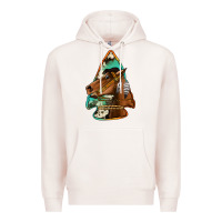 Pale Pink horse arrowhead Premium Hoodie - Jasminsmagicworld
