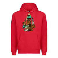 Red horse arrowhead Premium Hoodie - Jasminsmagicworld