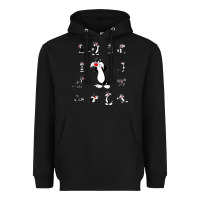 Black sylvester cat Heavyweight Hoodie - linhVisuals
