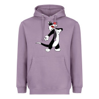 Lavender sylvester cat Heavyweight Hoodie - linhVisuals