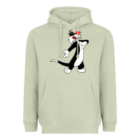 Matcha sylvester cat Heavyweight Hoodie - linhVisuals