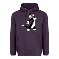 Plum sylvester cat Heavyweight Hoodie - linhVisuals