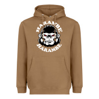 Toasted Coconut harambe Heavyweight Hoodie - linhVisuals