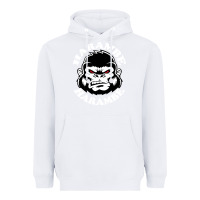 White harambe Heavyweight Hoodie - linhVisuals