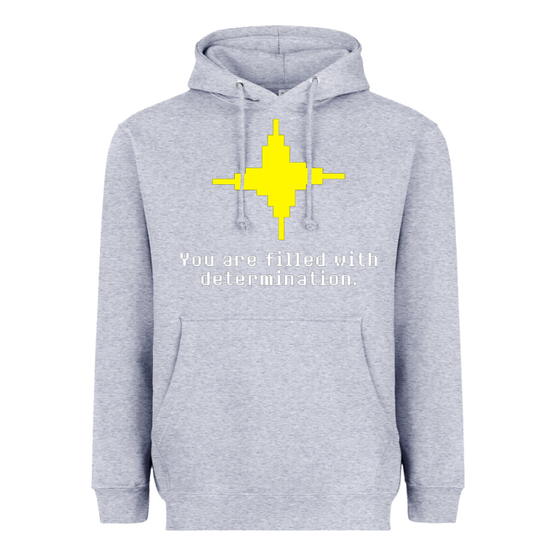 Undertale   Determination Point Heavyweight Hoodie by linhVisuals | Teevron