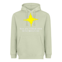 Matcha undertale   determination point Heavyweight Hoodie - linhVisuals