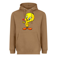 Toasted Coconut tweety Heavyweight Hoodie - linhVisuals