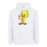 White tweety Heavyweight Hoodie - linhVisuals