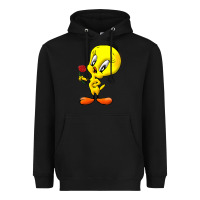 Black tweety Heavyweight Hoodie - linhVisuals