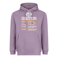 Lavender tech support hourly rate t shirt Heavyweight Hoodie - linhVisuals