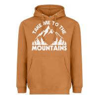 Meerkat take me to the mountains nature lover Heavyweight Hoodie - linhVisuals