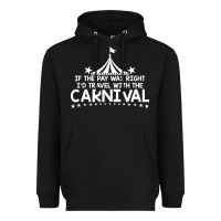 Black carnival Heavyweight Hoodie - linhVisuals